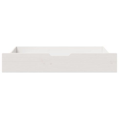 Bedlades 2 st 95x55x16 cm massief grenenhout