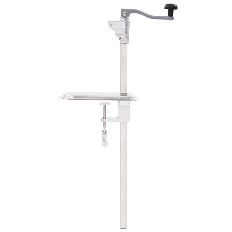Blikopener 70 cm aluminium en roestvrij staal zilverkleurig