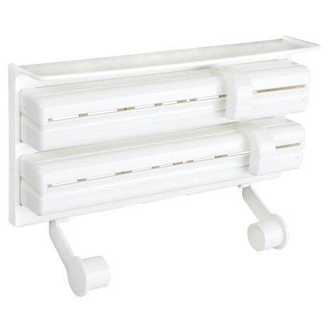 Rolhouder wandmontage wit