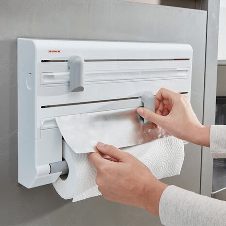 Rolhouder voor aan de muur Parat wit 25703