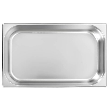 Gastronormbakken 4 st GN 1/1 100 mm roestvrij staal