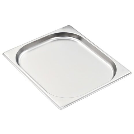 Gastronormbakken 8 st GN 1/2 20 mm roestvrij staal