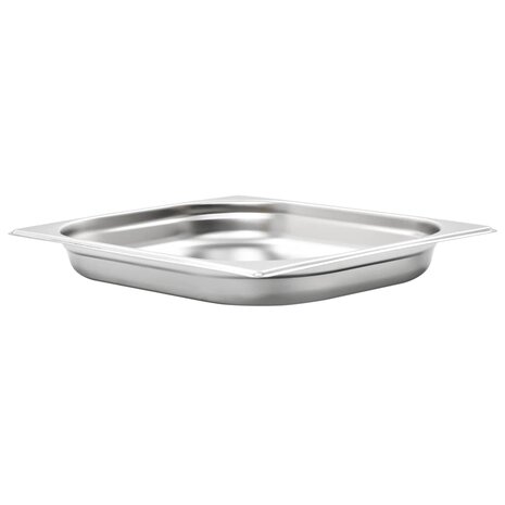 Gastronormbakken 8 st GN 1/2 40 mm roestvrij staal