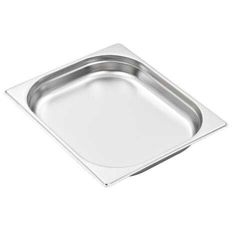 Gastronormbakken 8 st GN 1/2 40 mm roestvrij staal