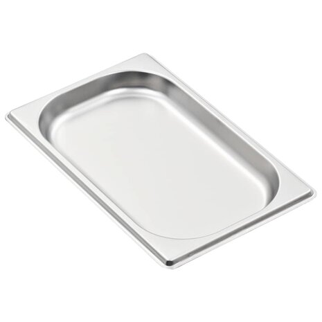 Gastronormbakken 12 st GN 1/4 20 mm roestvrij staal