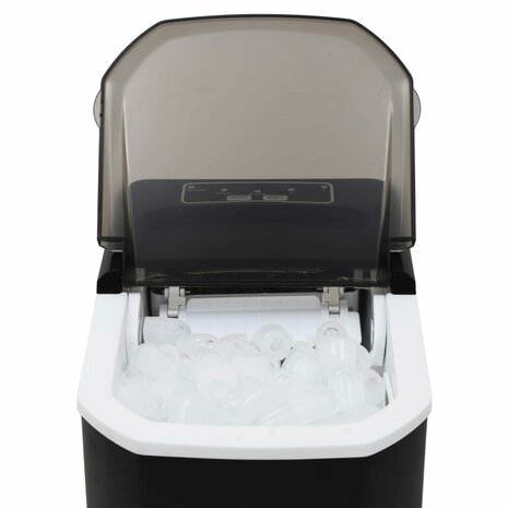 IJsblokjesmachine 1,4 L 15 kg/24 u zwart