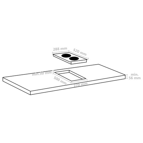 Inductiekookplaat Flexizone 2 kookzones aanraakbediening 3500 W