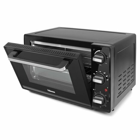 Heteluchtoven 1500 W 28 L zwart