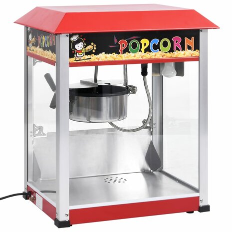Popcornmaker met teflonpan 1400 W
