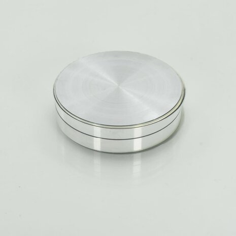 Serveerbord draaiend 60 cm gehard glas transparant