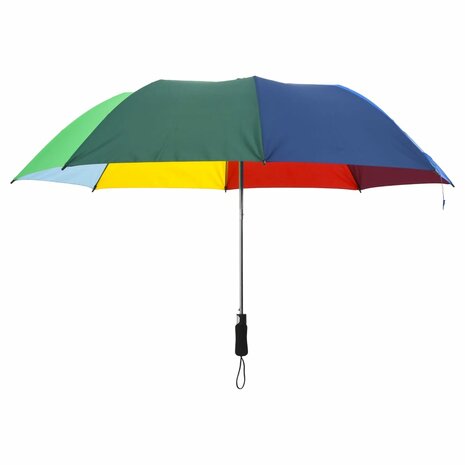 Paraplu automatisch inklapbaar 124 cm meerkleurig