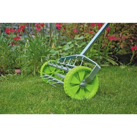 Gazonbeluchter trommel rollend 450 mm groen