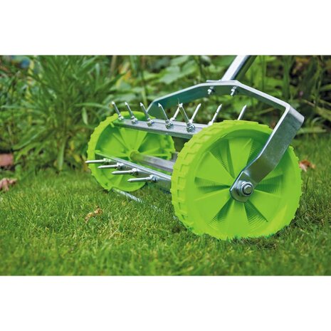 Gazonbeluchter trommel rollend 450 mm groen