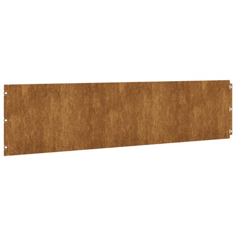 Gazonranden 10 stuks 25x103 cm flexibel cortenstaal