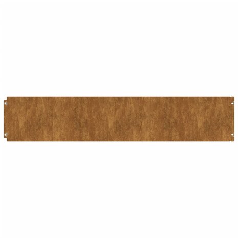 Gazonranden 10 stuks 20x103 cm flexibel cortenstaal