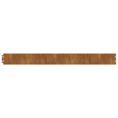 Gazonranden 50 stuks 10x103 cm flexibel cortenstaal