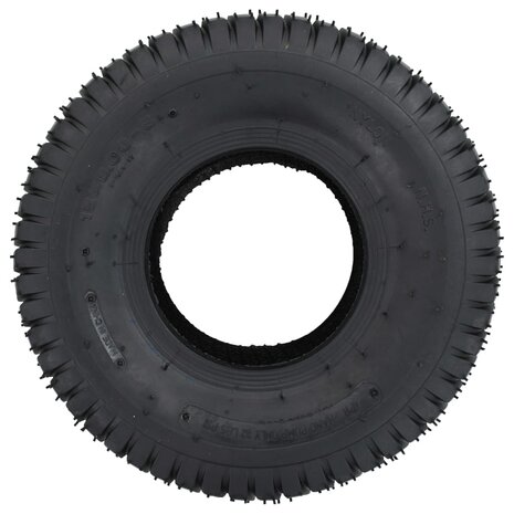 Kruiwagenbanden 2 st 15x6.00-6 4PR rubber
