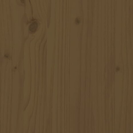 Compostbak 100x100x102 cm massief grenenhout honingbruin