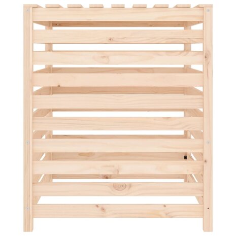 Compostbak 82,5x82,5x99,5 cm massief grenenhout