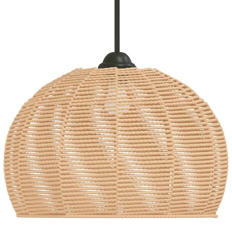 Plafondlampenkap Ø36x26 cm ijzer en papier