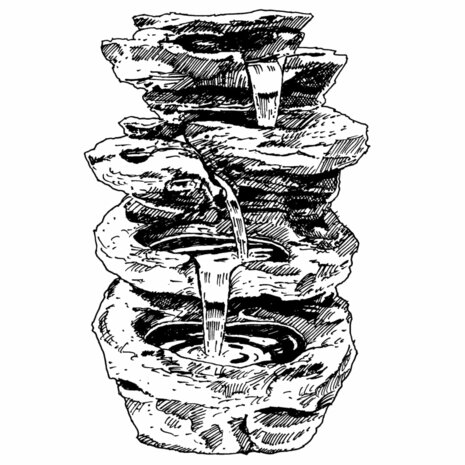 Acqua Arte waterpartij Miras 42 cm