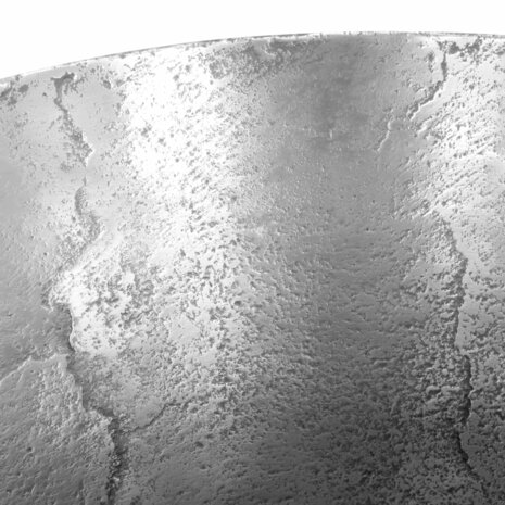 Champagnekoeler 39x29x71 cm massief aluminium zilverkleurig