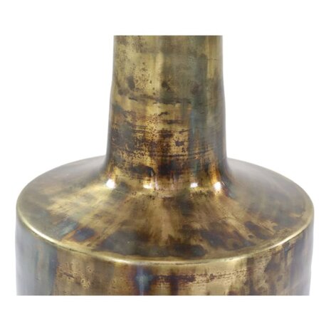 Vaas Bergamo medium 20x65 cm goudkleurig