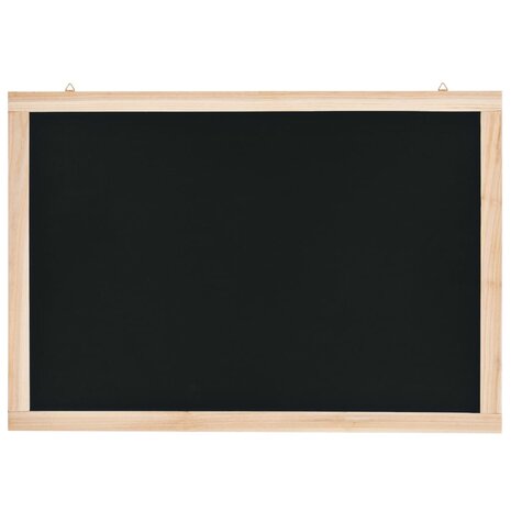 Krijtbord voor aan de wand 40x60 cm cederhout