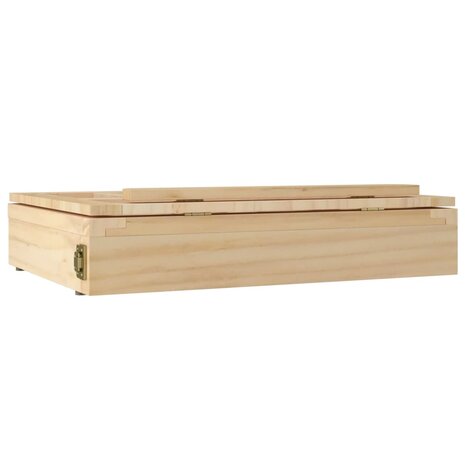 Tafelezel met lade 33,5x25,5x7 cm massief grenenhout