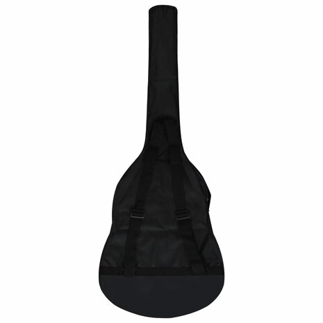 Gitaartas voor 4/4 klassieke gitaar 100x37 cm stof zwart