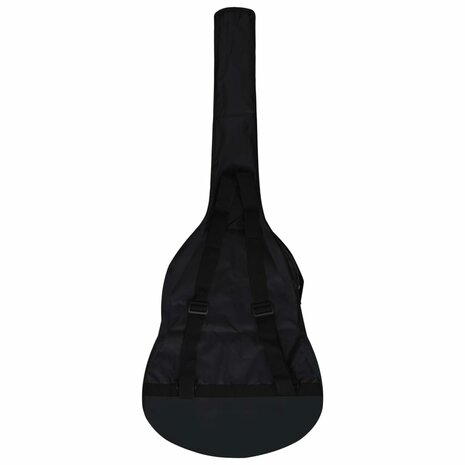 Gitaartas voor 3/4 klassieke gitaar 94x35 cm stof zwart
