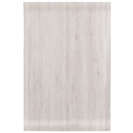 Meubelfolie zelfklevend 90x500 cm PVC houtlook