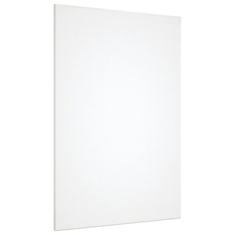 Canvasdoeken 12 st stof en massief grenenhout wit