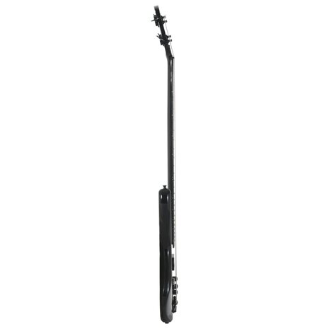 Basgitaar voor beginners elektrisch met tas 4/4 46&quot; zwart