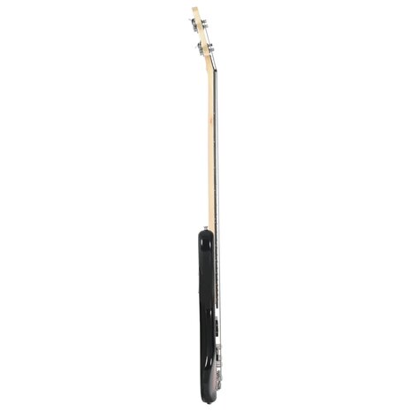 Basgitaar voor beginners elektrisch met tas 4/4 46&quot; bruin zwart