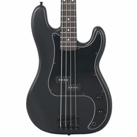 Basgitaar voor beginners elektrisch met tas 4/4 46&quot; zwart
