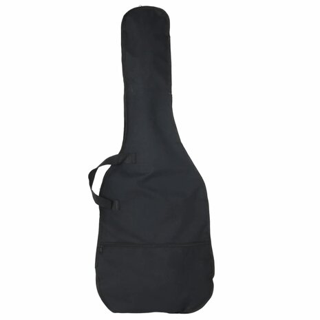 Basgitaar voor beginners elektrisch met tas 4/4 46&quot; zwart