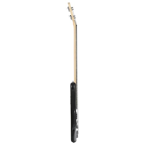 Basgitaar voor beginners elektrisch met tas 4/4 46&quot; blauw zwart