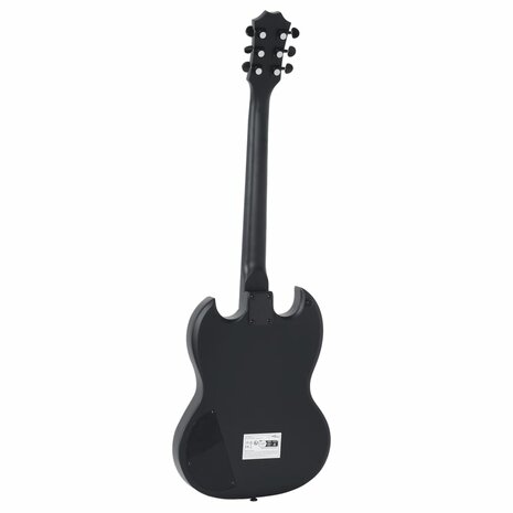 Gitaar voor beginners elektrisch met tas 4/4 39&quot; zwart