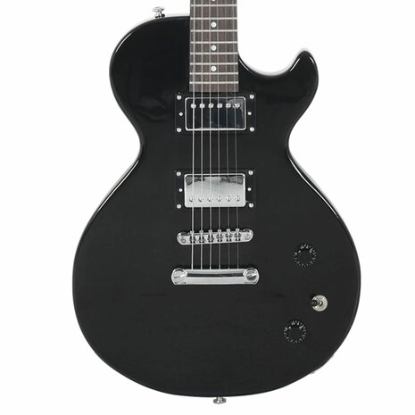 Gitaar voor beginners elektrisch met tas 4/4 39&quot; zwart