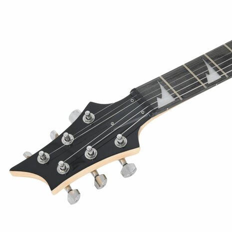 Gitaar voor beginners elektrisch met tas 4/4 39&quot; zwart