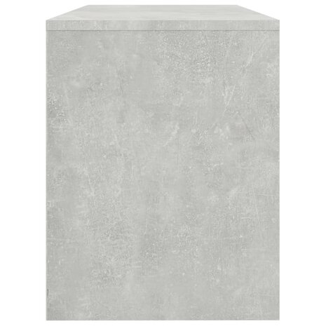 Kaptafelkruk 70x35x45 cm bewerkt hout betongrijs