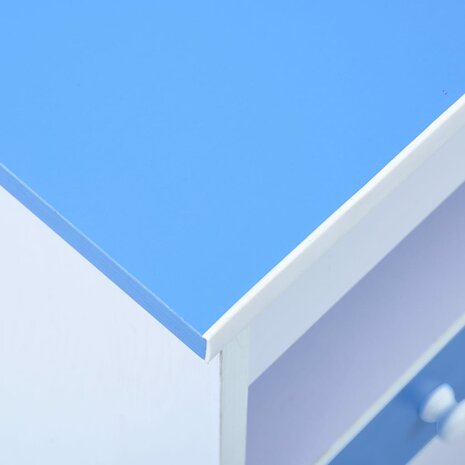 Kindertekentafel/-bureau kantelbaar blauw en wit