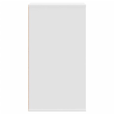 Ladekast 40x41x76 cm bewerkt hout wit
