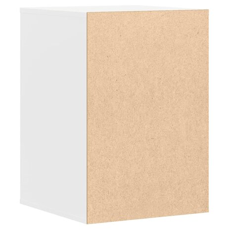 Ladekast 40x41x58 cm bewerkt hout wit