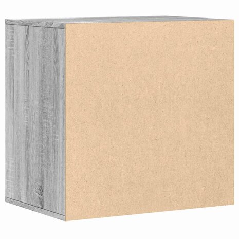 Ladekast 60x41x58 cm bewerkt hout grijs sonoma eikenkleurig