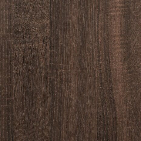 Ladekast 91x35,5x74,5 cm bewerkt hout bruin eikenkleurig