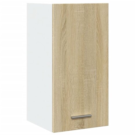 8-delige Keukenkastenset bewerkt hout sonoma eikenkleurig