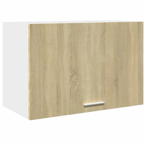 8-delige Keukenkastenset bewerkt hout sonoma eikenkleurig