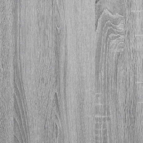 Opbergbox 90x35x35 cm bewerkt hout grijs sonoma eikenkleurig